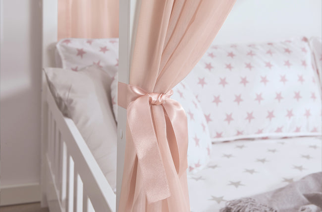 Tüll-Set - Betthimmel für Hausbett