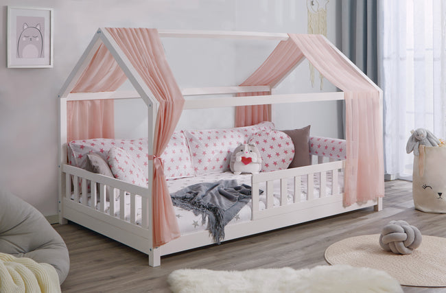 Tüll-Set - Betthimmel für Hausbett