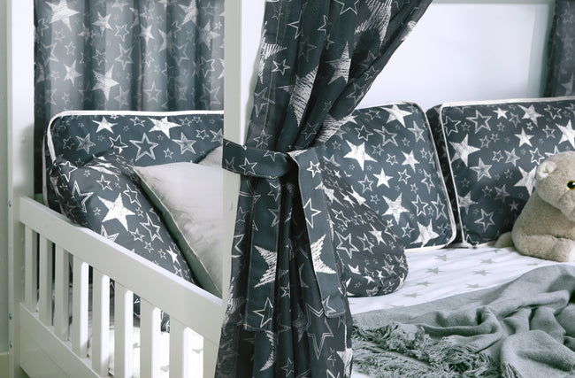 Tüll-Set - Betthimmel für Hausbett