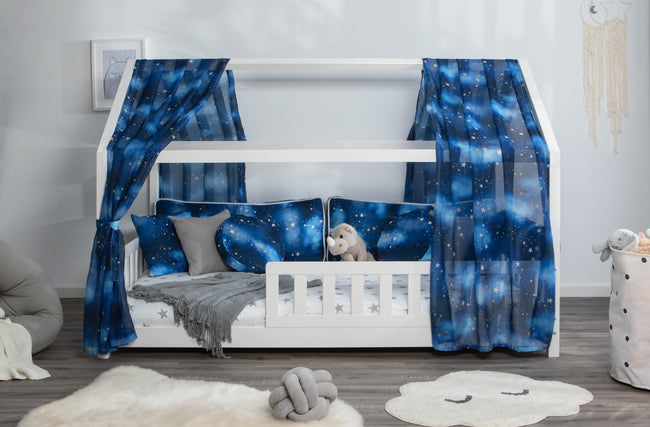 Tüll-Set - Betthimmel für Hausbett