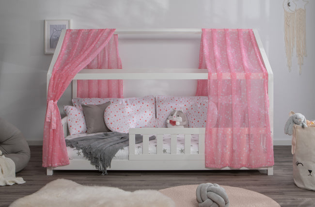 Tüll-Set - Betthimmel für Hausbett