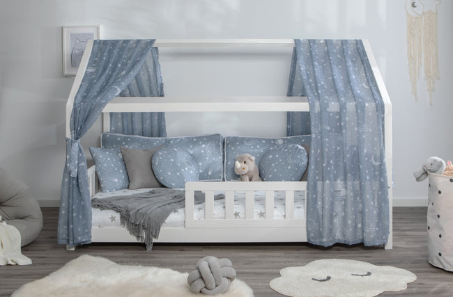Tüll-Set - Betthimmel für Hausbett
