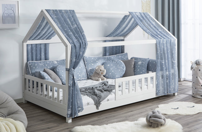 Tüll-Set - Betthimmel für Hausbett