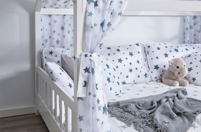 Tüll-Set - Betthimmel für Hausbett