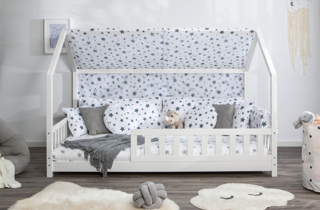 Tüll-Set - Betthimmel für Hausbett