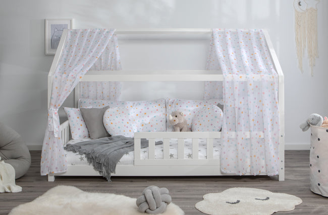 Tüll-Set - Betthimmel für Hausbett