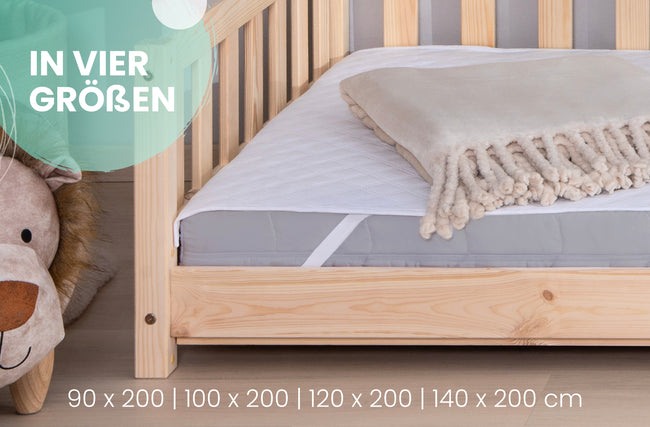 Wasserdichter Matratzenschoner mit Gummiband