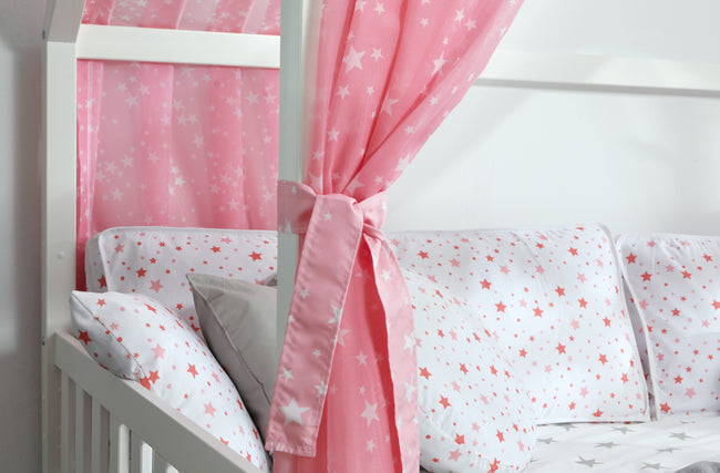 Tüll-Set - Betthimmel für Hausbett