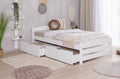 Stauraumbett Seniorenbett "Loni" 120x200 Kiefer massiv