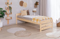 Stauraumbett Seniorenbett "Loni" 90x200 Kiefer massiv