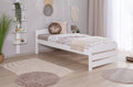 Stauraumbett Seniorenbett "Loni" 90x200 Kiefer massiv