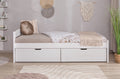 Stauraumbett Seniorenbett "Loni" 90x200 Kiefer massiv