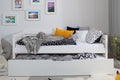 Funktionsbett "Naomi" 120x200 Kiefer massiv inkl. Schubkästen nach Wahl