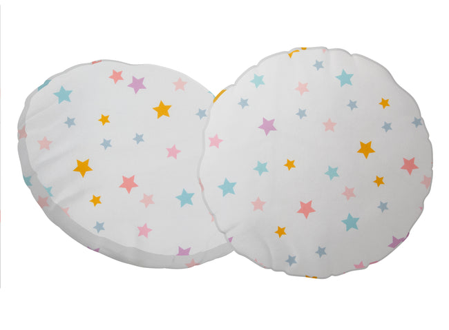 Rundkissen-Set mit Motiv 2-teilig