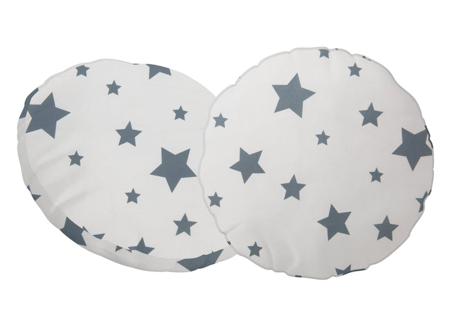 Rundkissen-Set mit Motiv 2-teilig