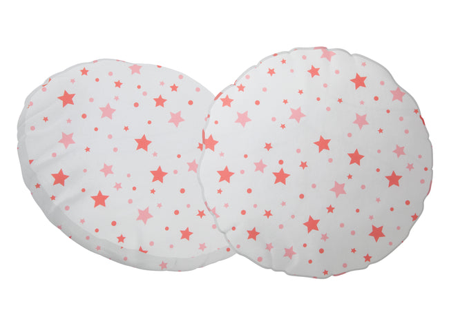 Rundkissen-Set mit Motiv 2-teilig