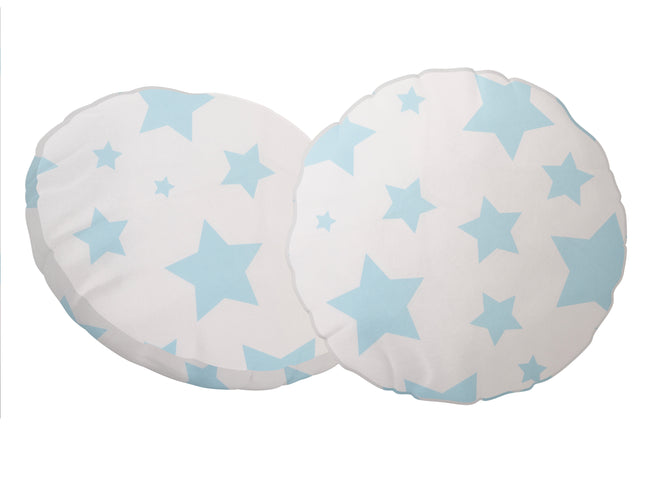 Rundkissen-Set mit Motiv 2-teilig