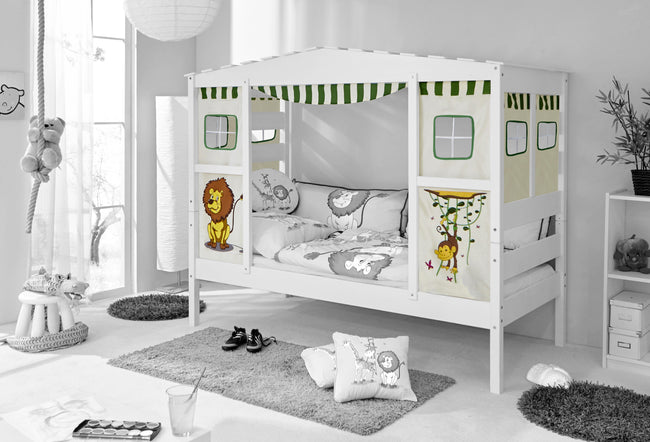 Vorhangstoffe für Hausbetten