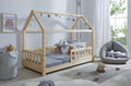 Kinderbett Hausbett "Kay" 80x160 Kiefer massiv