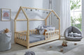 Kinderbett Hausbett "Kay" 80x160 Kiefer massiv