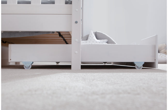 Kinderbett Hausbett "Kay" 80x160 Kiefer massiv