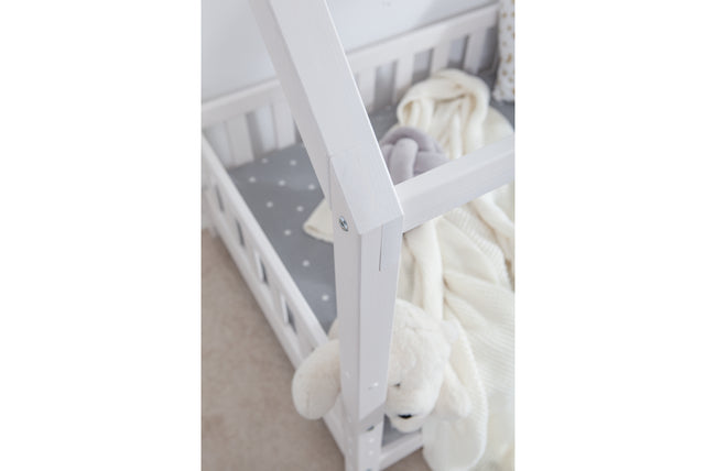 Kinderbett Hausbett "Kay" 80x160 Kiefer massiv