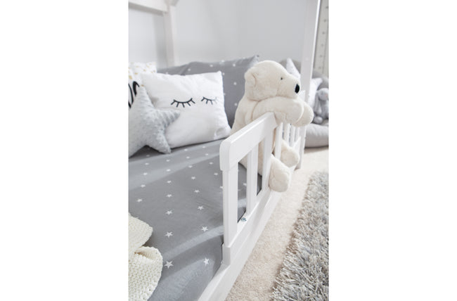 Kinderbett Hausbett "Kay" 80x160 Kiefer massiv