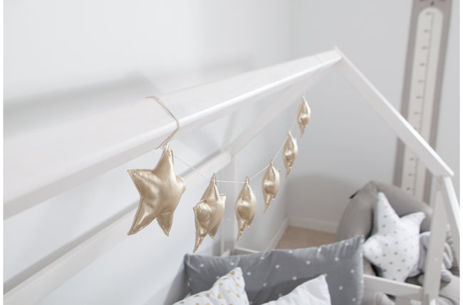 Kinderbett Hausbett "Kay" 80x160 Kiefer massiv