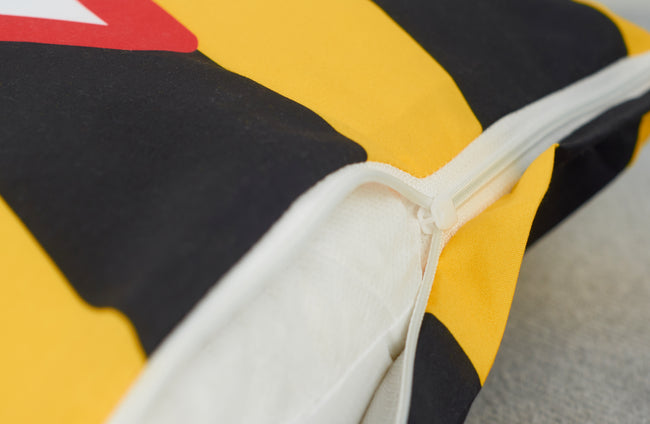 Reißverschluss Kissen Oskars Baustelle