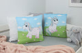 Kissen Einhorn stehend und Kissen Einhorn sitzend