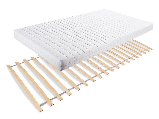 Set Rollrost + Matratze MedAllergen 90x200 cm