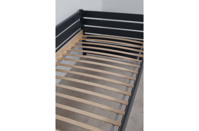 Funktionsbett "Naomi" 90x200 Kiefer massiv inkl. Schubkästen nach Wahl