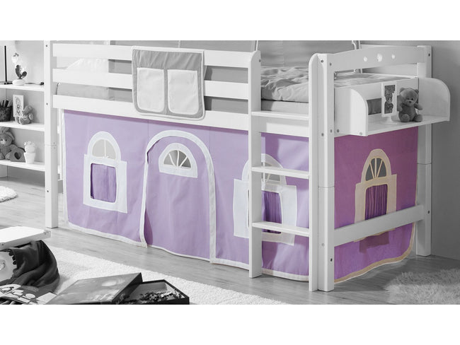 Landhaus Vorhangstoffe für Hochbetten - TiCAA Kindermöbel