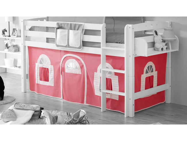 Landhaus Vorhangstoffe für Hochbetten - TiCAA Kindermöbel