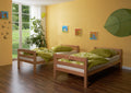Etagenbett "Lupo" 90x200 Buche massiv