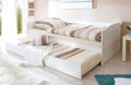 Sofabett mit Auszug "Melinda" 90x200 Kiefer massiv