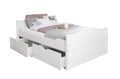 Funktionsbett Einzelbett "Leni" 120x200 Kiefer massiv