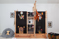 Abenteuer- und Piratenbett 90x200 Buche massiv