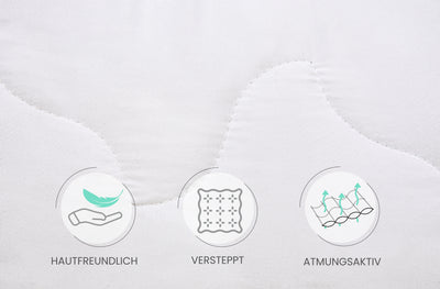 Bettdecken- & Kissen-Set 2-teilig (135 × 200 cm / 40 × 80 cm)