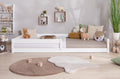 Bodenbett Einzelbett "Emi" 100x200 Kiefer Massiv