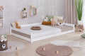 Bodenbett Einzelbett "Emi" 120x200 Kiefer Massiv