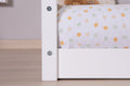 Bodenbett Einzelbett "Emi" 100x200 Kiefer Massiv