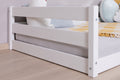 Bodenbett Einzelbett "Lex" 100x200 Kiefer Massiv