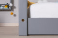 Bodenbett Einzelbett "Lex" 140x200 Kiefer Massiv