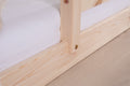 Bodenbett Einzelbett "Lex" 100x200 Kiefer Massiv