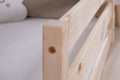 Bodenbett Einzelbett "Lex" 100x200 Kiefer Massiv