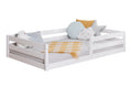 Bodenbett Einzelbett "Lex" 120x200 Kiefer Massiv