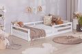 Bodenbett Einzelbett "Neo" 90x200 Kiefer Massiv