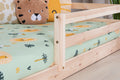 Bodenbett Einzelbett "Neo" 90x200 Kiefer Massiv