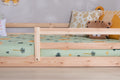 Bodenbett Einzelbett "Neo" 120x200 Kiefer Massiv